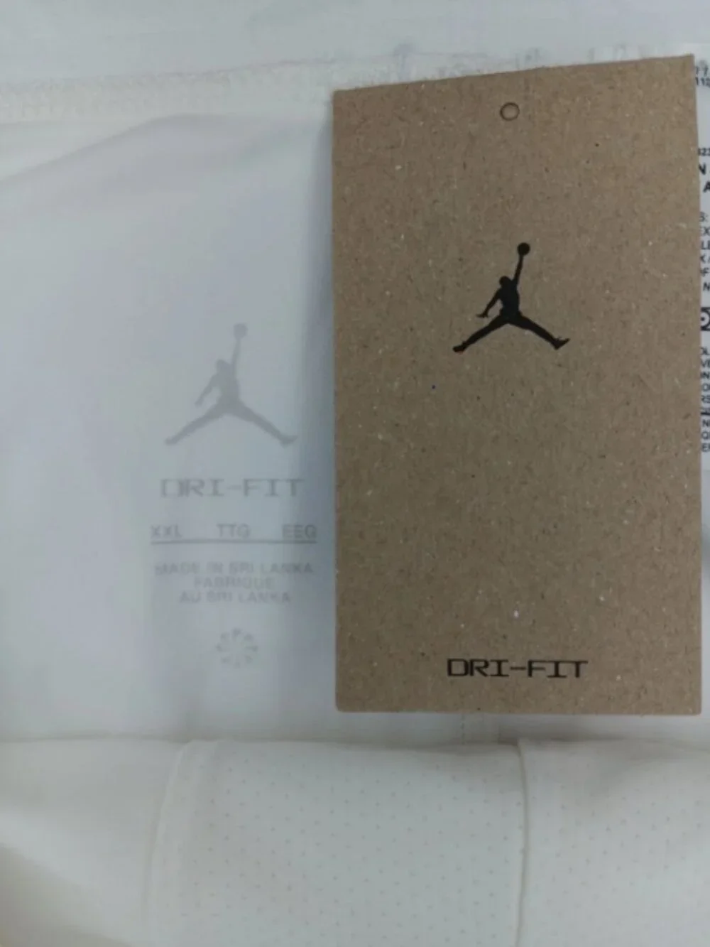 Jordan Sport Essentials Dri-FIT Shorts Men XXL White If0897-100 NWT